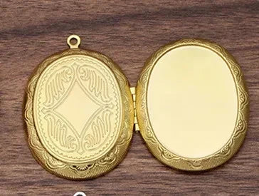 5 PCS Fit 30*40mm Oval Cabochon Metal Brass