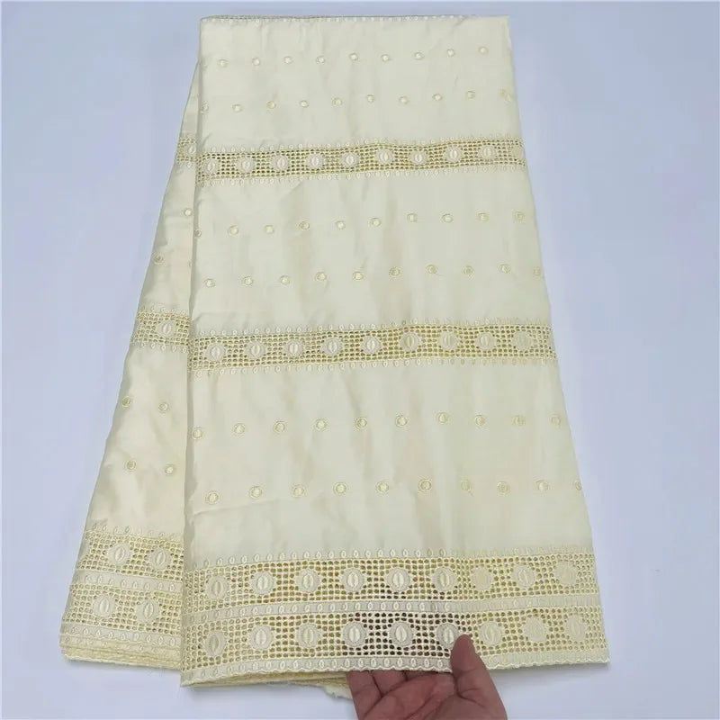High Quality Swiss Voile Lace In Switzerland 100%