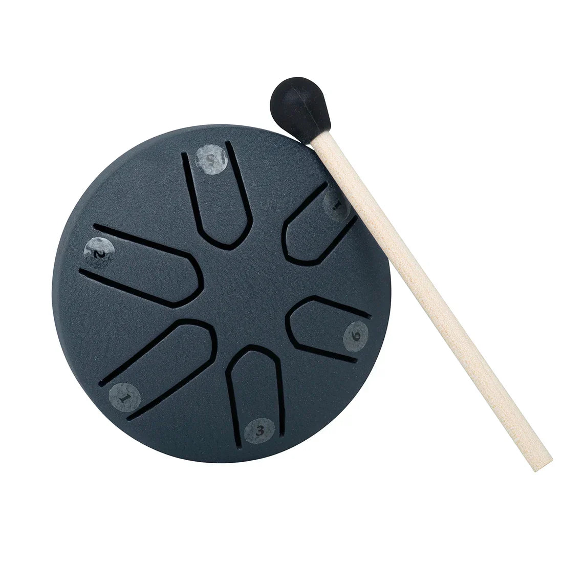 3 Inch 6-Tone Steel Tongue Drum Mini Hand