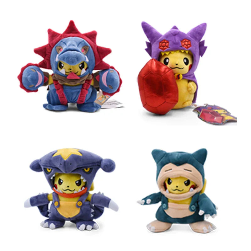 Pokemon Pikachu Cosplay Toys Charizard Snorlax Garchomp Tyranitar