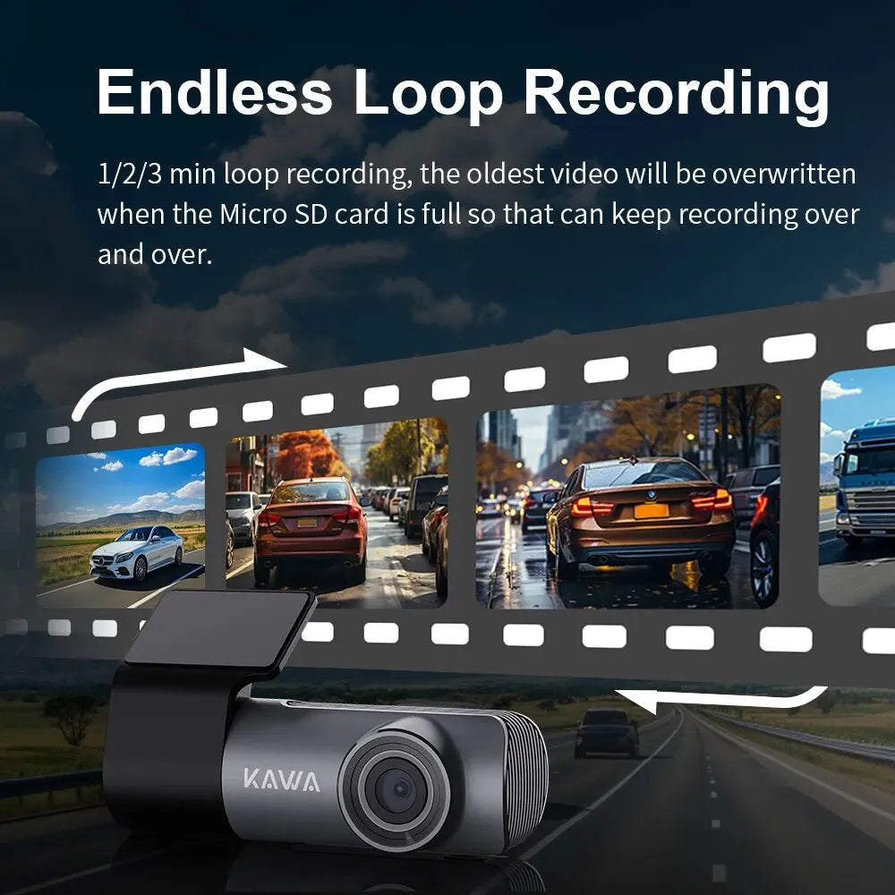 2K Dash Camera For Car DVR Dash Cam