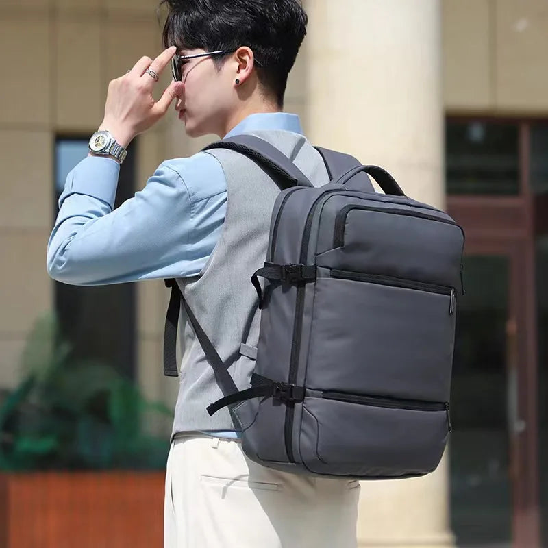 Backpacks Men's Largecapacity Business Travel Bag Computer Backpack