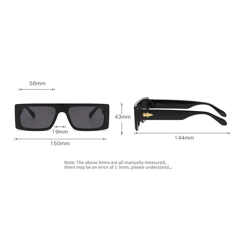 OLOPKY 2022 Square Sunglasses Men Luxury Brand Designer