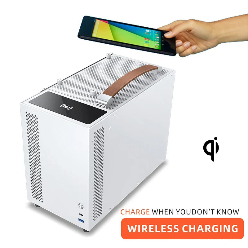 METALFISH S1 Aluminum Computer Case With Wireless Charge