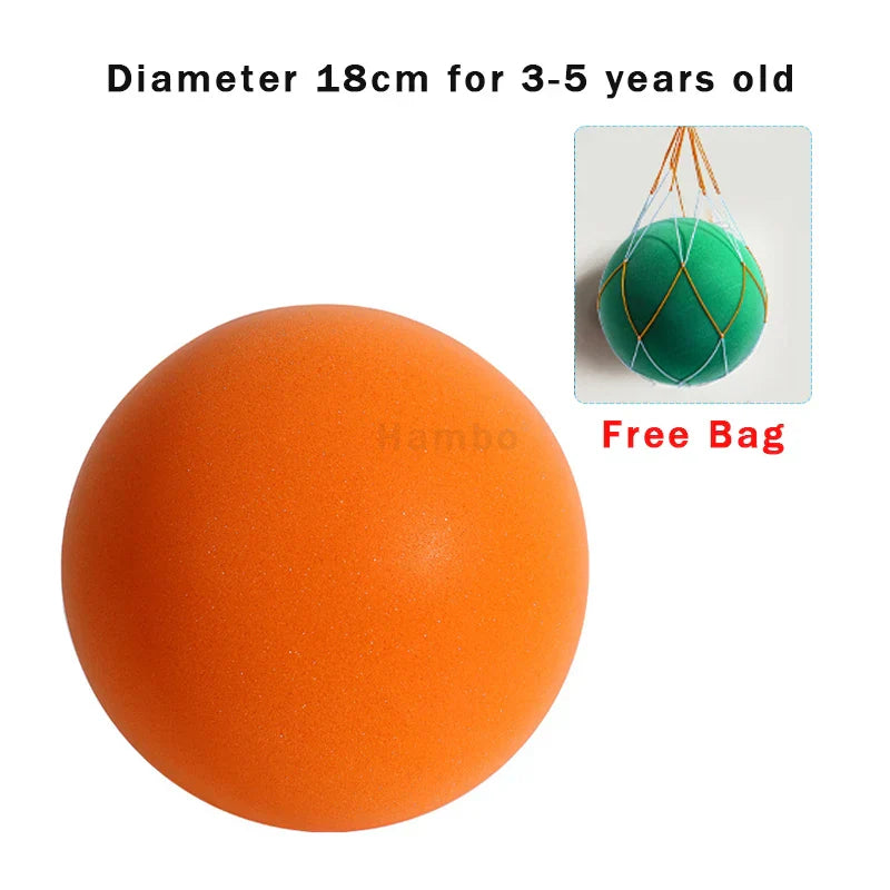 Bouncing Mute Ball Indoor Silent Basketball 24cm Foam