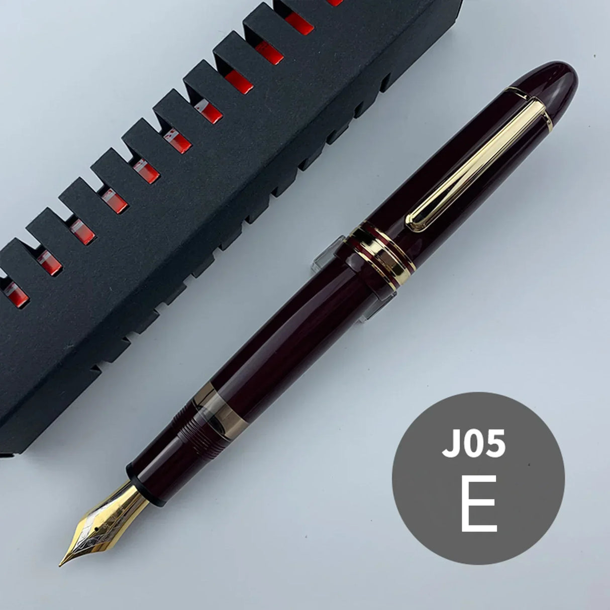 New Yongsheng 630 Resin Brief Fountain Pen NO.8