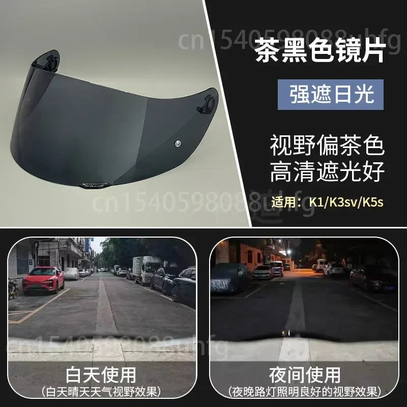 Motorcycle Helmet Visor for K1 K3SV K5 Moto