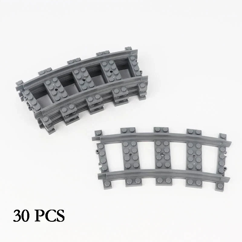 City Train Track Building Block Set 100PCS Soft