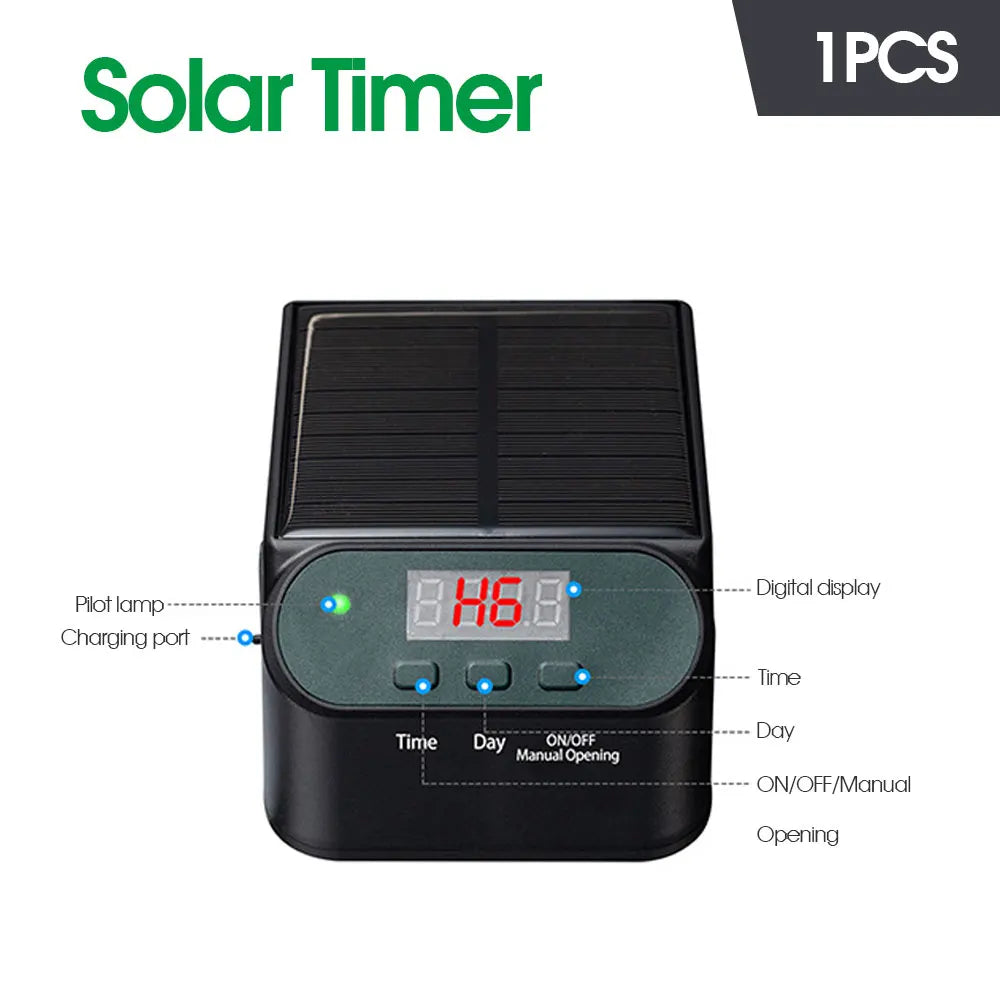 Garden Mini Solar Timer Watering System Solar Powered