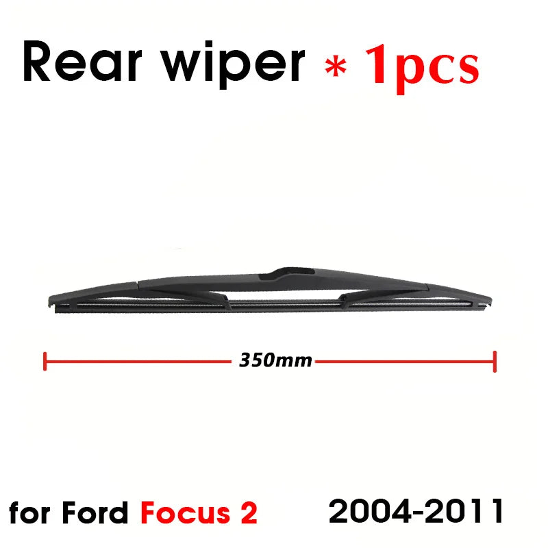 BROSHOO Wiper Front Rear Wiper Blades Set
