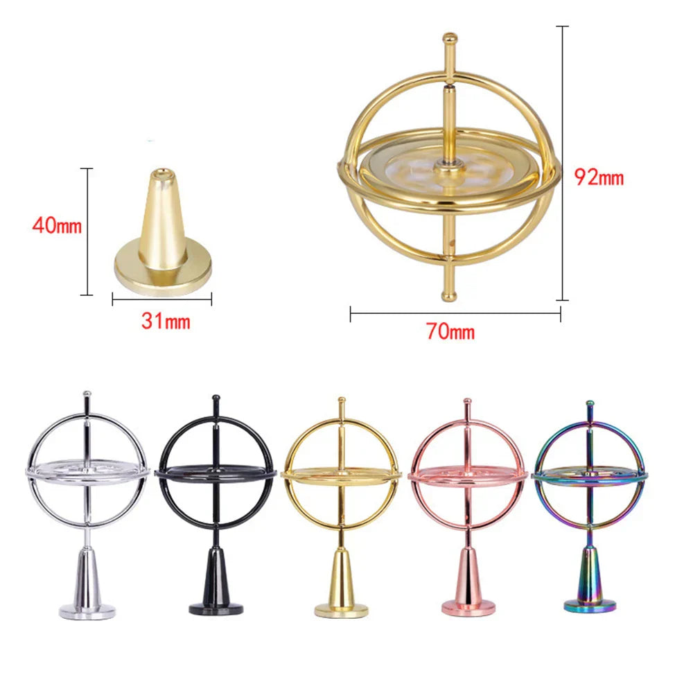 Self-balancing Gyroscope Anti-gravity Decompression Educational Toy Finger Gyroscope