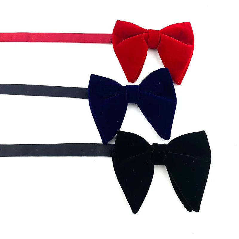 Good Quality Velvet Bow Tie For Men Gentleman