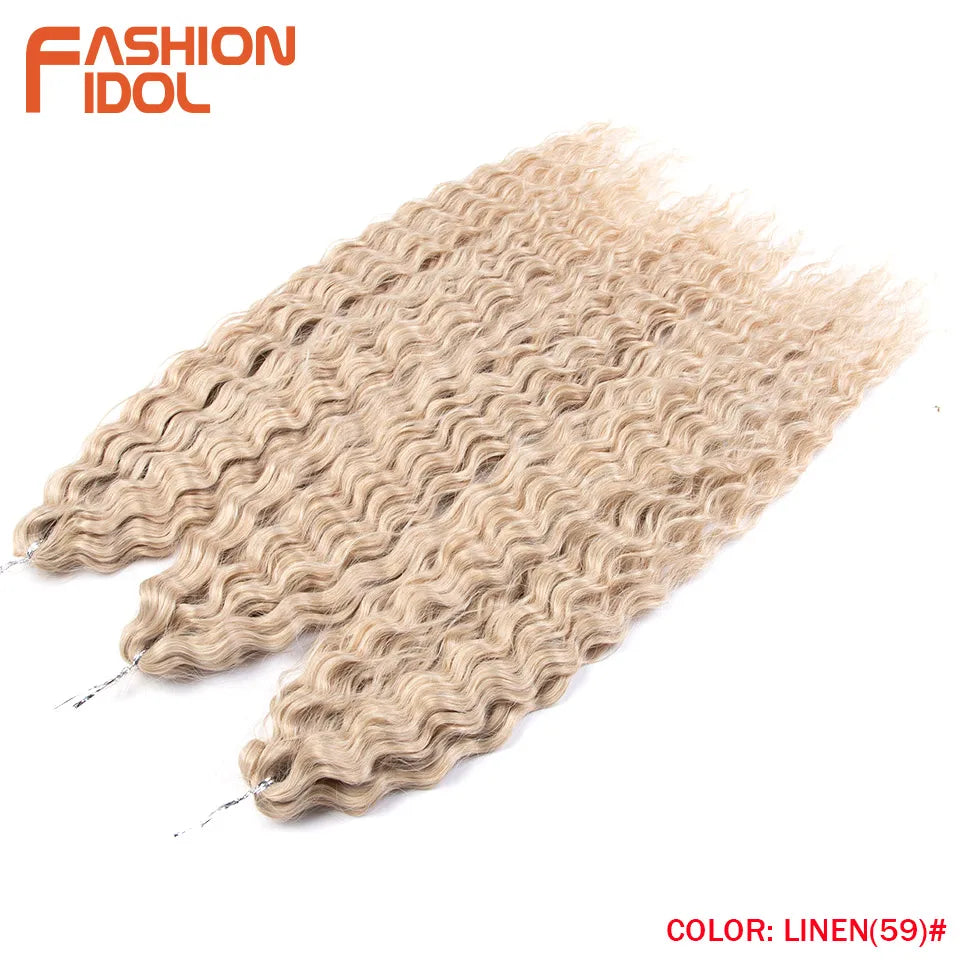 Ariel Hair Synthetic Twist Crochet Curly Hair 24