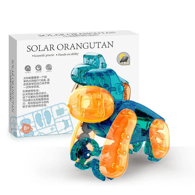 Science Experiment Solar Robot Toy Snail DIY Building