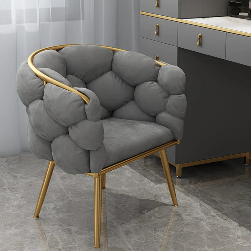 Nordic living room armchairs luxury design Single velvet