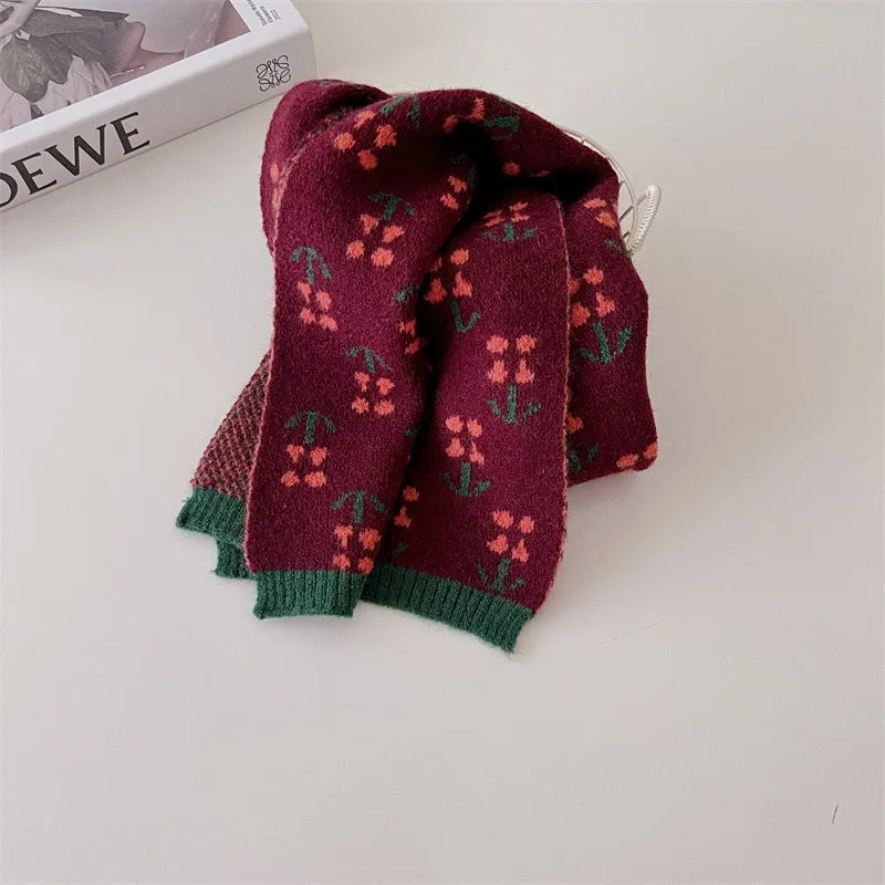 deer jonmi Korean Style New Winter Children Knitted