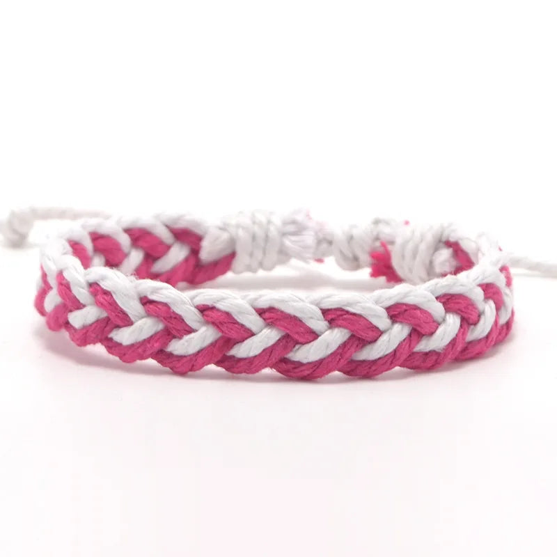 Ethnic Thread Bracelet Retro Handmade Boho Multicolor Braided