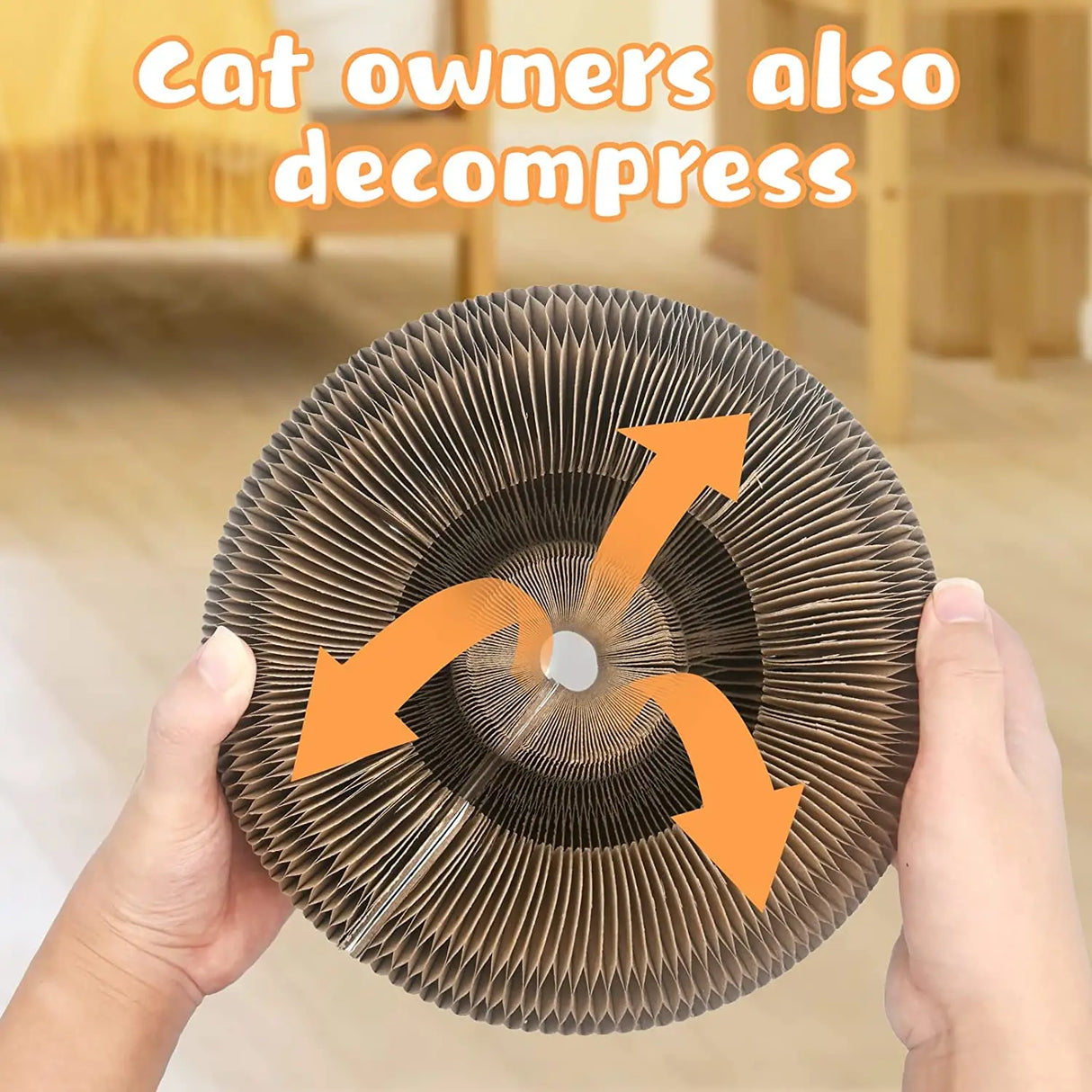 Cat Toy Magic Organ Cat Scratch Board With