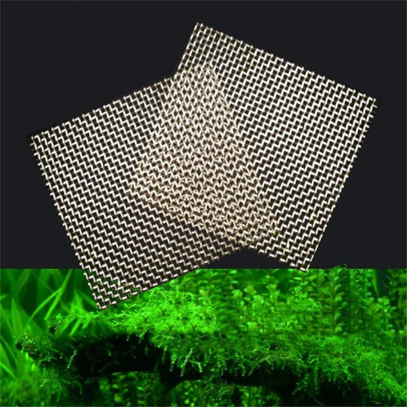 5Pcs Stainless Steel Mesh Pad for Aquarium Moss Wall