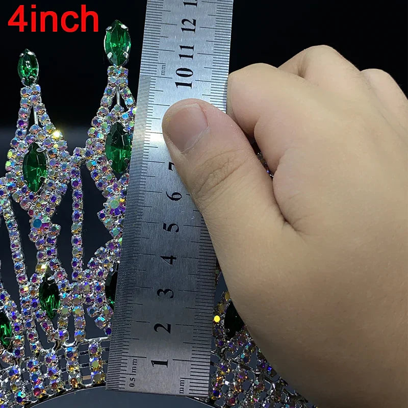 Miss Universe Wedding Crown Queen Rhinestone Tiara Party