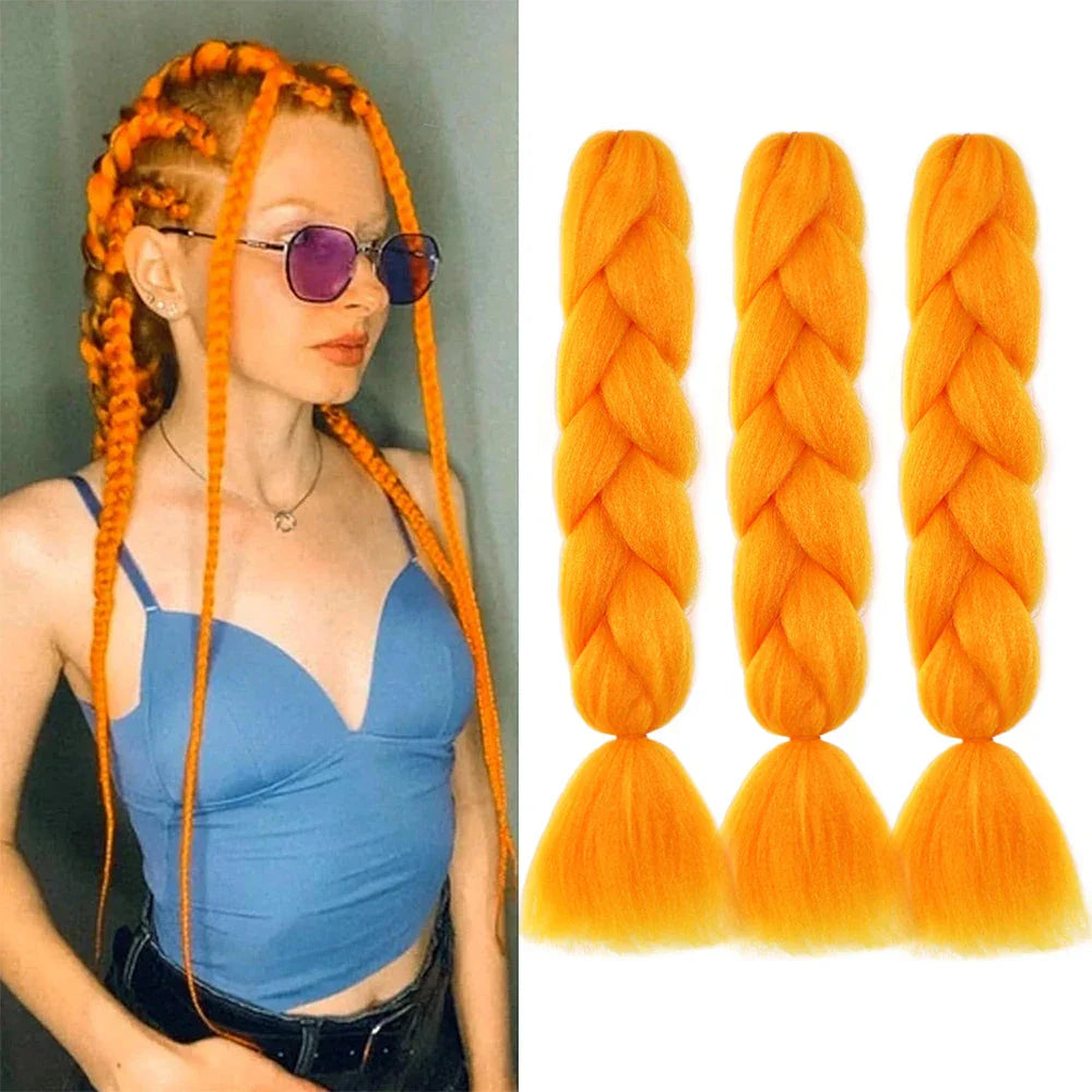 Jumbo Braids Hair Extension 24 inches 3 Pcs/Lot