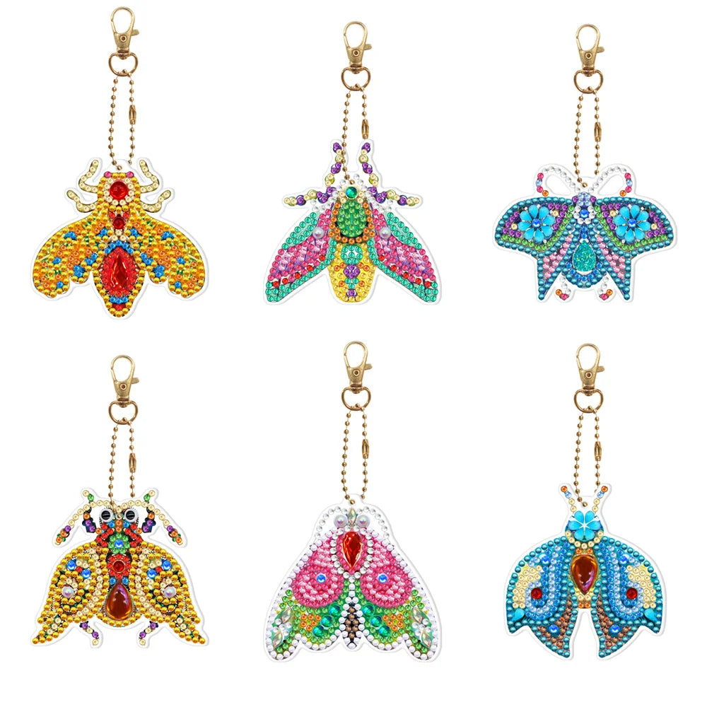 Disney animal key DIY Diamond Painting Keychain Embroidery