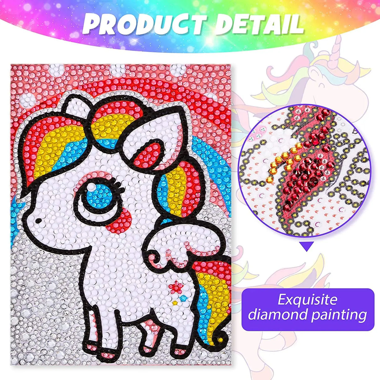 Diamond Painting by Number Kits for Kids Deer