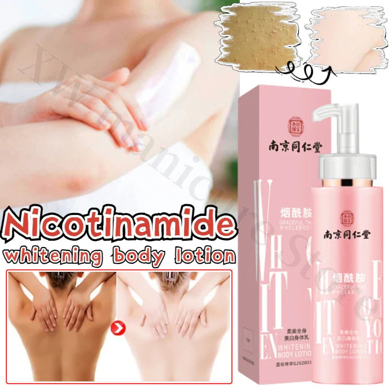 Niacinamide Whitening and Moisturizing Body Milk Exfoliating Melanin