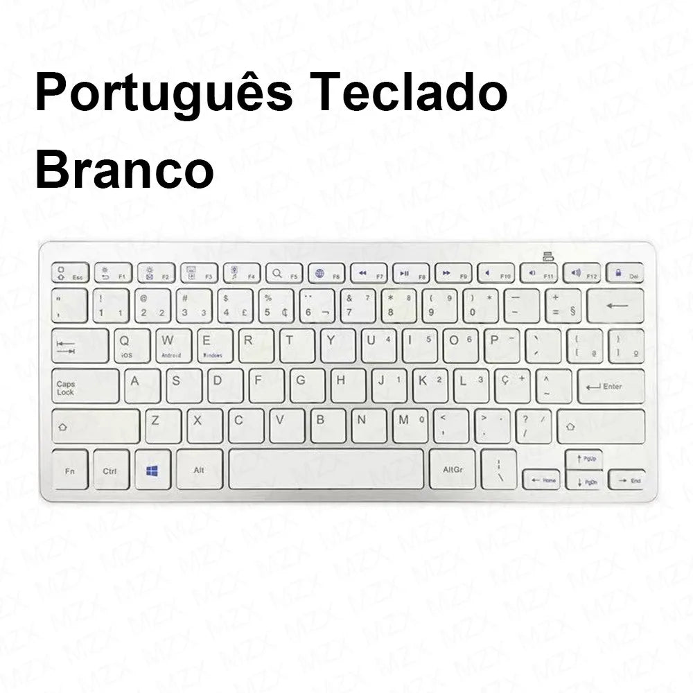 Mini Wireless Keyboard Portable Bluetooths PC Tablet Smart