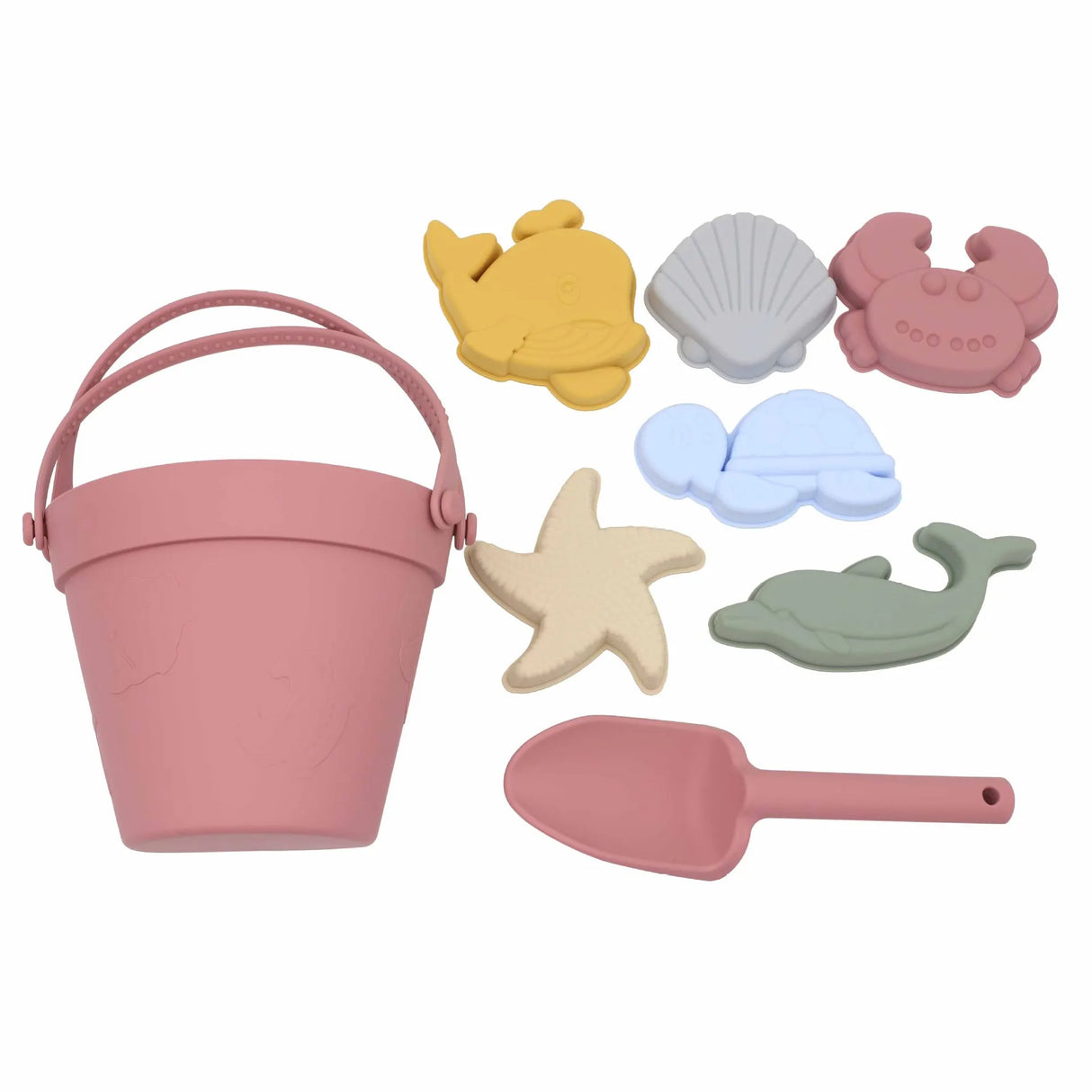Summer Beach Toys Kids Soft Silicone Sandbox Set