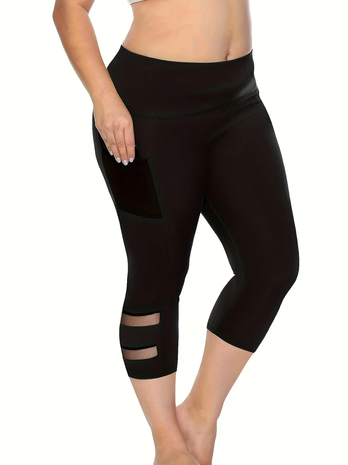 Plus Size 2024 New Summer Sporty Casual Leggings