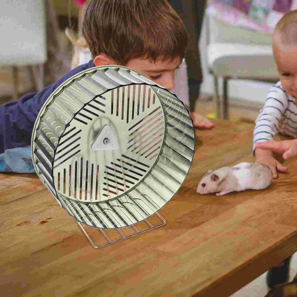 Wheel Hamster Silent Exercise Chinchilla Inch Quiet Running