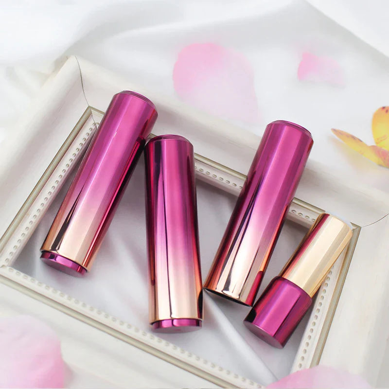 12.1mm DIY Purple Lipstick Tube Cosmetic Lip Balm