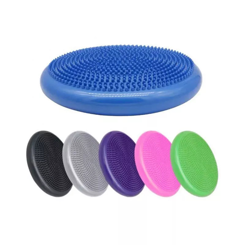 Yoga Balls Massage Pad Inflatable Stability Wobble Balance