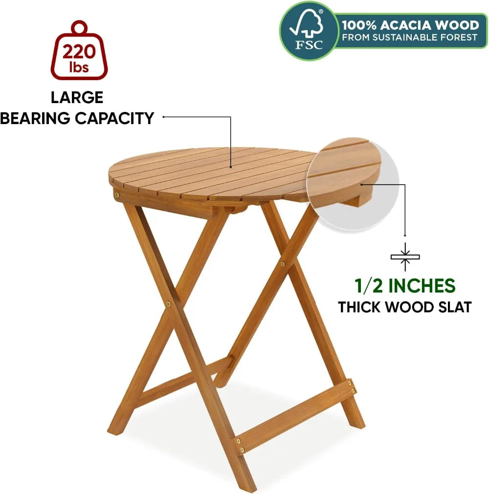 IDZO, Round Table Heavy Duty 400lbs Capacity Patio