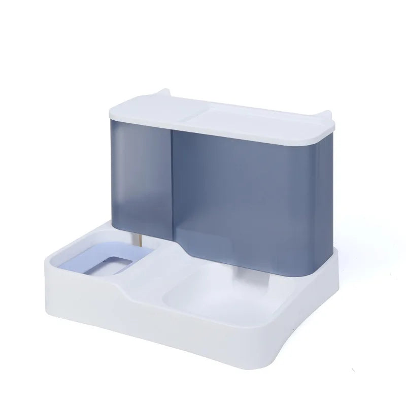 Dog Feeder 2 in 1 Food Water Dispenser