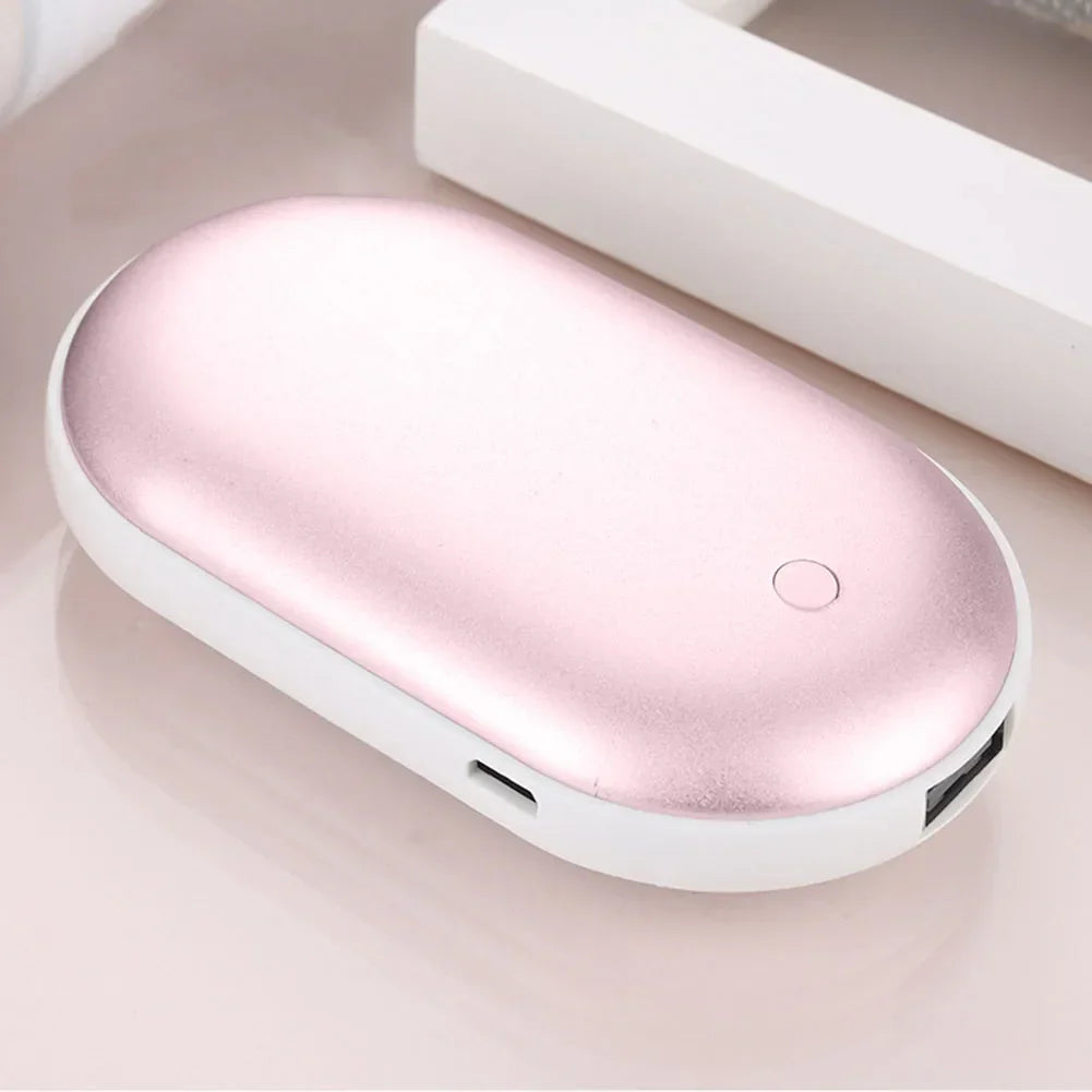 2-in-1 Pocket Heater 3 Levels 5000mAh Power Bank
