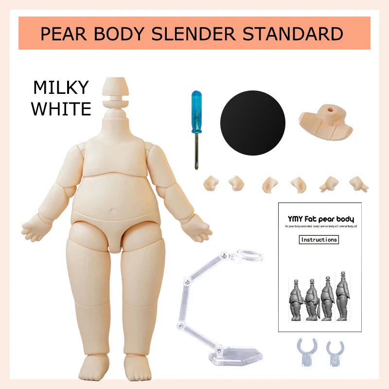 Movable Joint Ymy Doll Fat Animal Body Cat