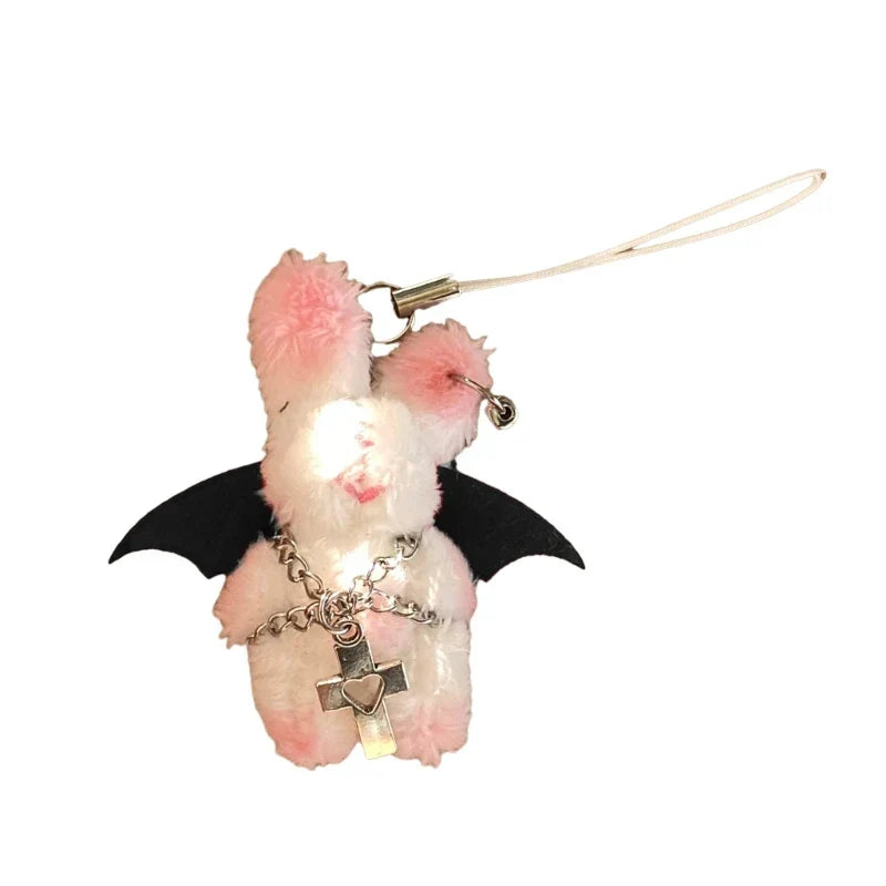 Bunny Heart Phone Chain Korean INS Punk Cute