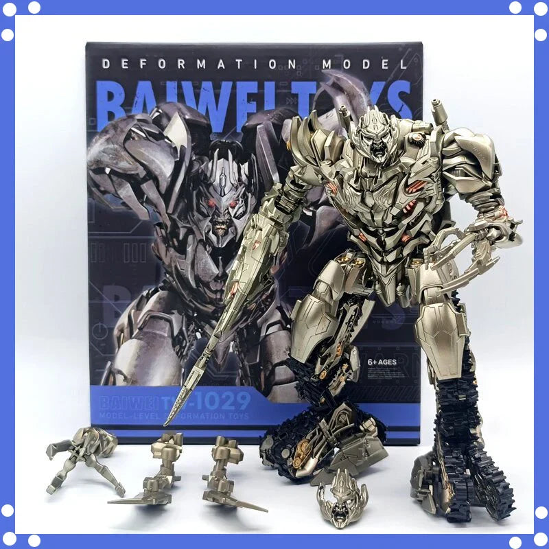 BAIWEI TW1029 Transformation Megatank Anime Figure Movie Megatank