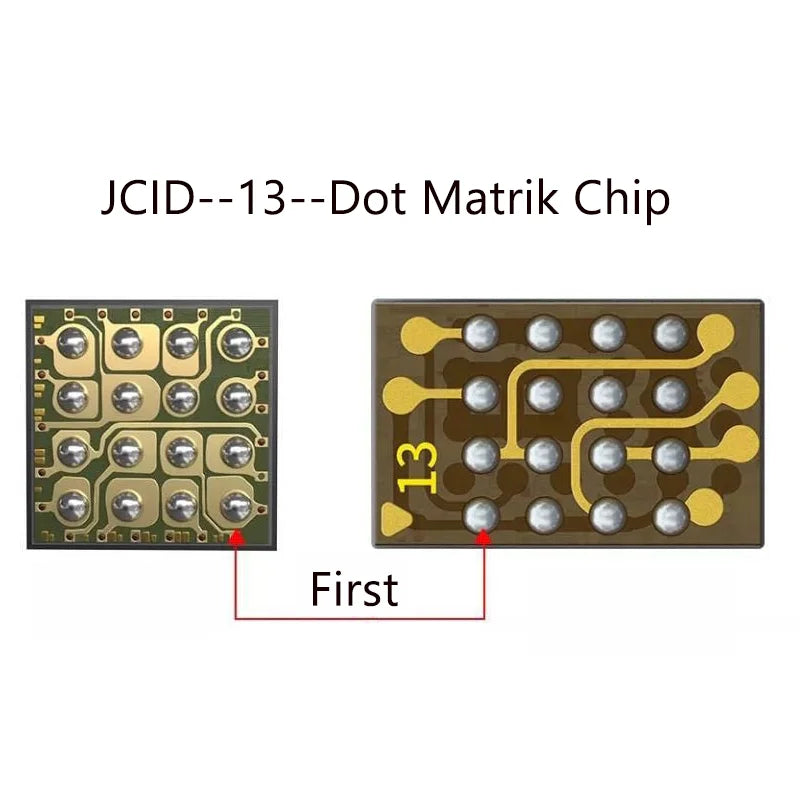 JCID V1SE Dot Matrix Repair Flex Cable For