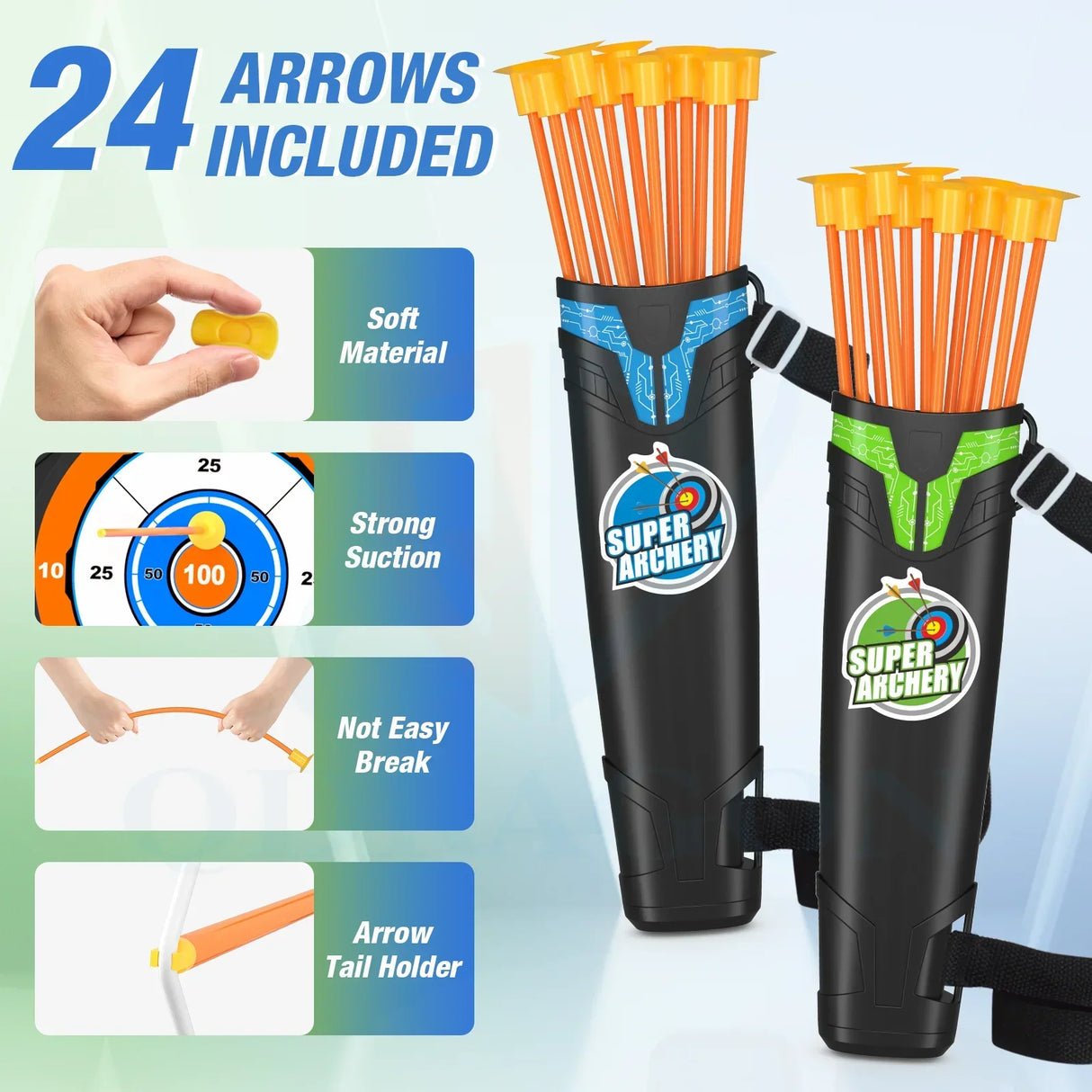 Bow Arrows Children Kids Archery Bow Practice Recurve