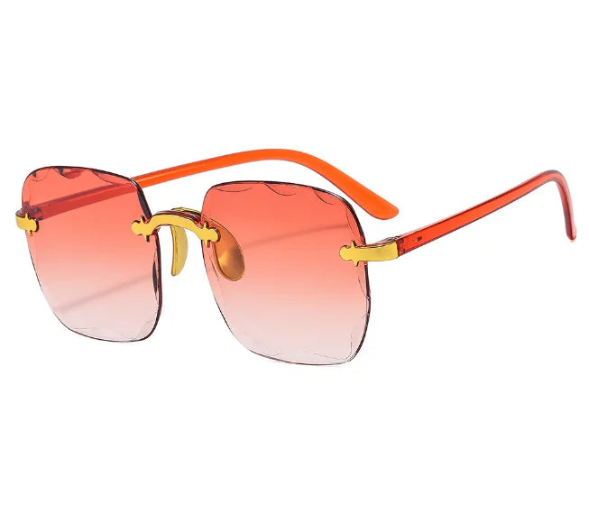 2024 New Frameless Cut Edge Sunglasses Fashion Summer