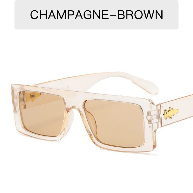 OLOPKY 2022 Square Sunglasses Men Luxury Brand Designer