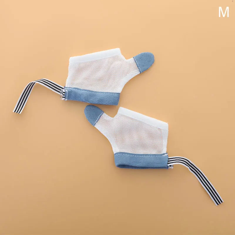 Newest Baby Prevent Bite Fingers Nails Glove Children