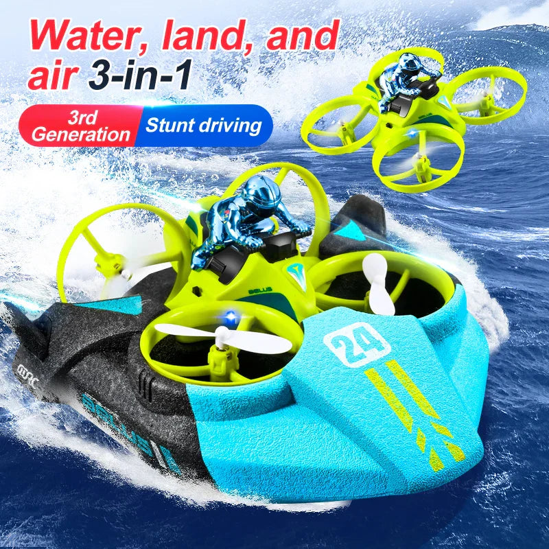 Mini Drone In Hovercraft 2.4g 4CH Remote Control