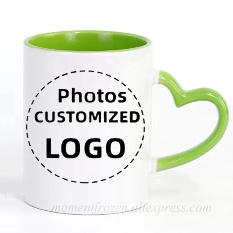 Customized Photos/Logo Printed DIY Coffee Mugs Personalized Tea