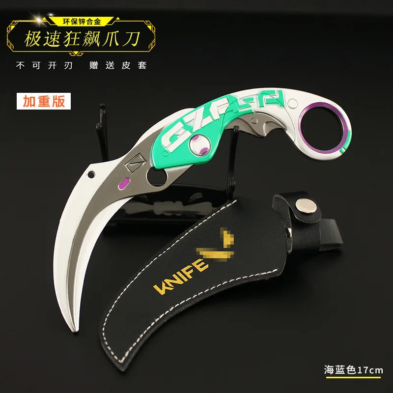 16CM Valorant Game Peripheral Shadow Sect Claw Blade