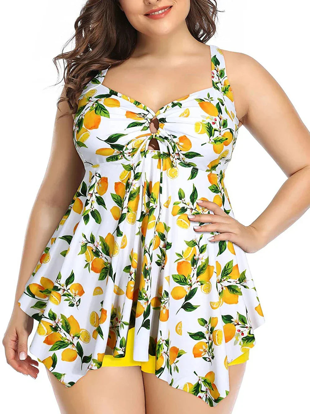 2023 Women New Swimsuit Two Piece Swimwear Plus