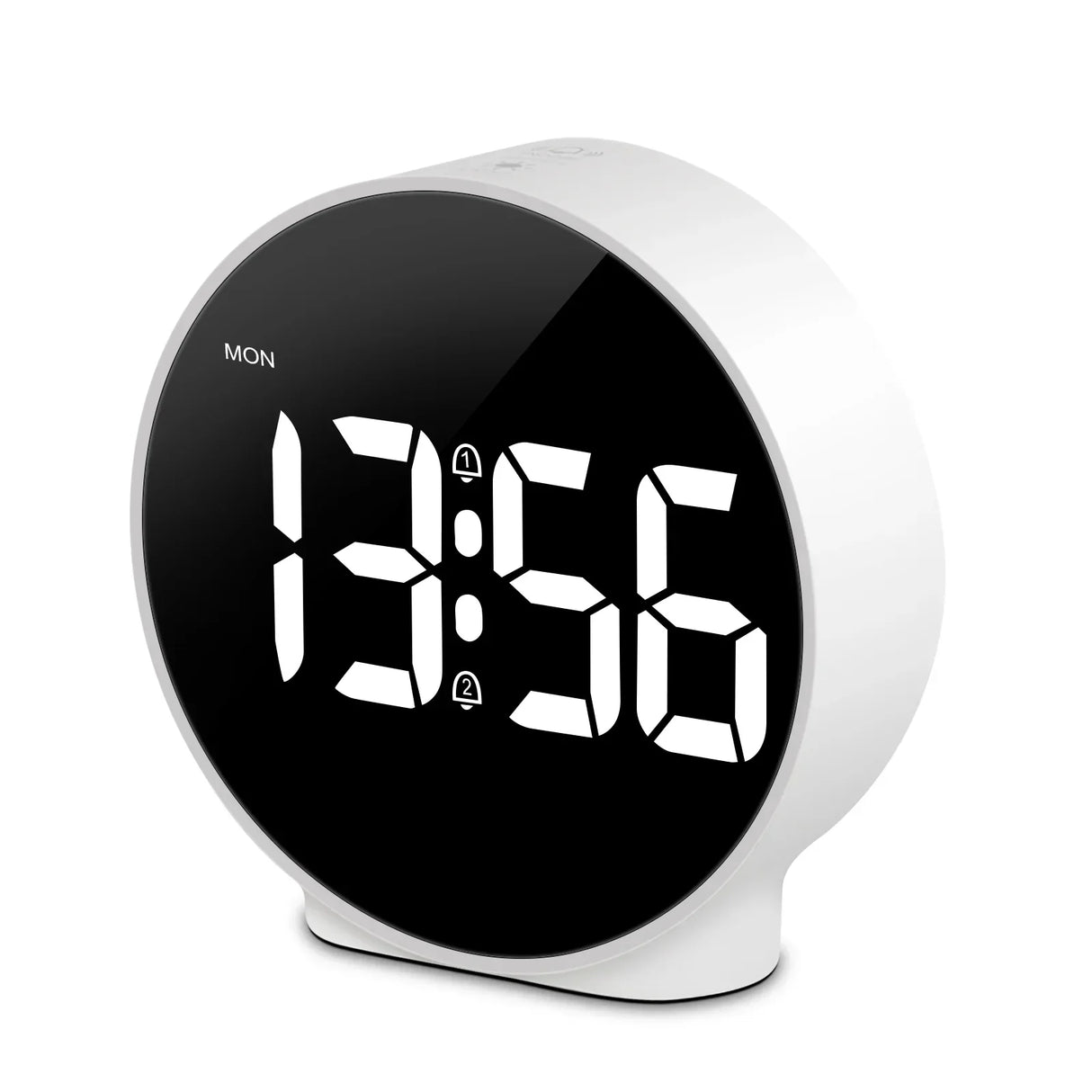 Deeyaple Colorful Alarm Clock Desk Clock Memory Function